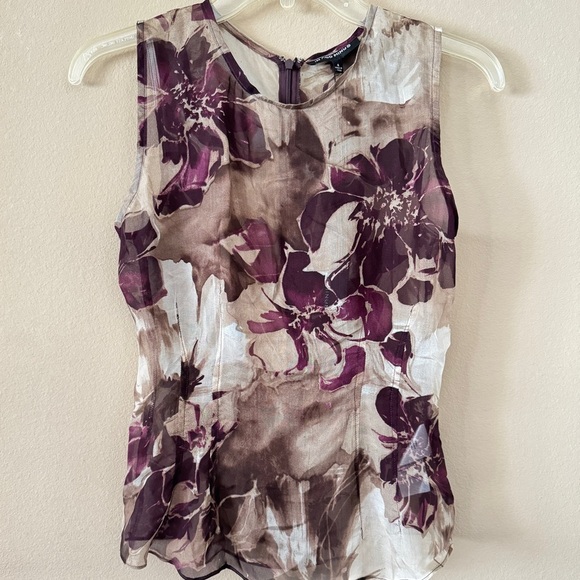 NWT In Add Minus 100%Silk Blouse 4 - Picture 1 of 6